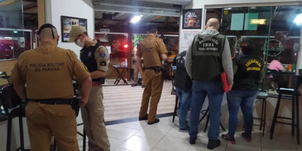 A operação da Ação Integrada de Fiscalização Urbana (AIFU) abordou 17 pontos comerciais na Capital entre a noite de sábado (18/09) e a madrugada de domingo (19/09).
