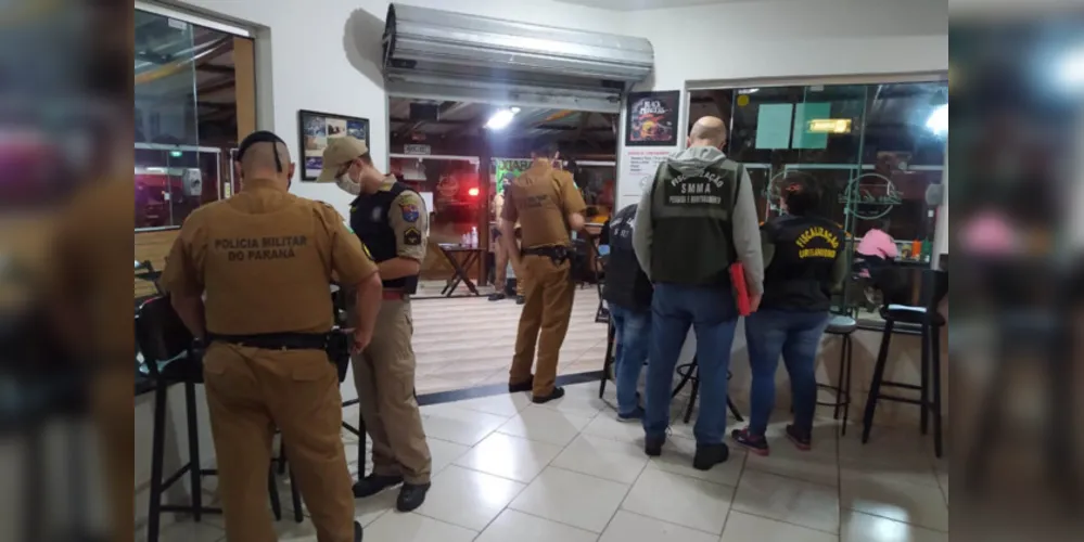 A operação da Ação Integrada de Fiscalização Urbana (AIFU) abordou 17 pontos comerciais na Capital entre a noite de sábado (18/09) e a madrugada de domingo (19/09).