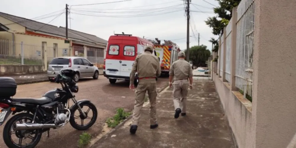 Equipes de segurança estiveram no local realizando os atendimentos necessários
