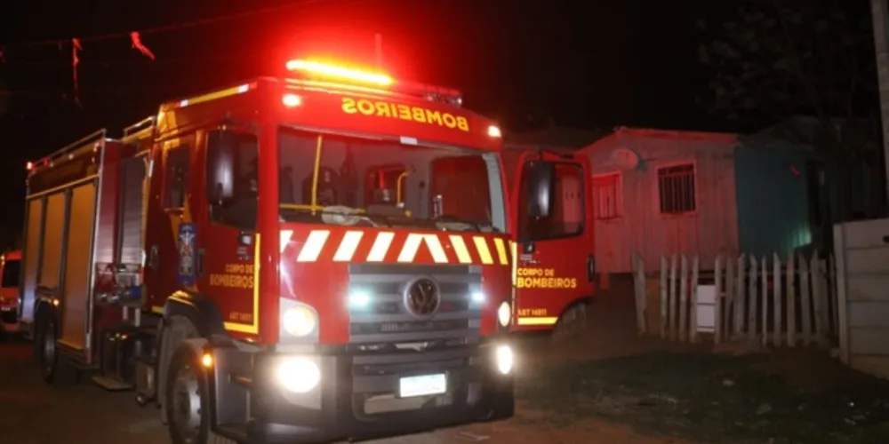 Corpos de Bombeiros foi acionado para atender a ocorrência