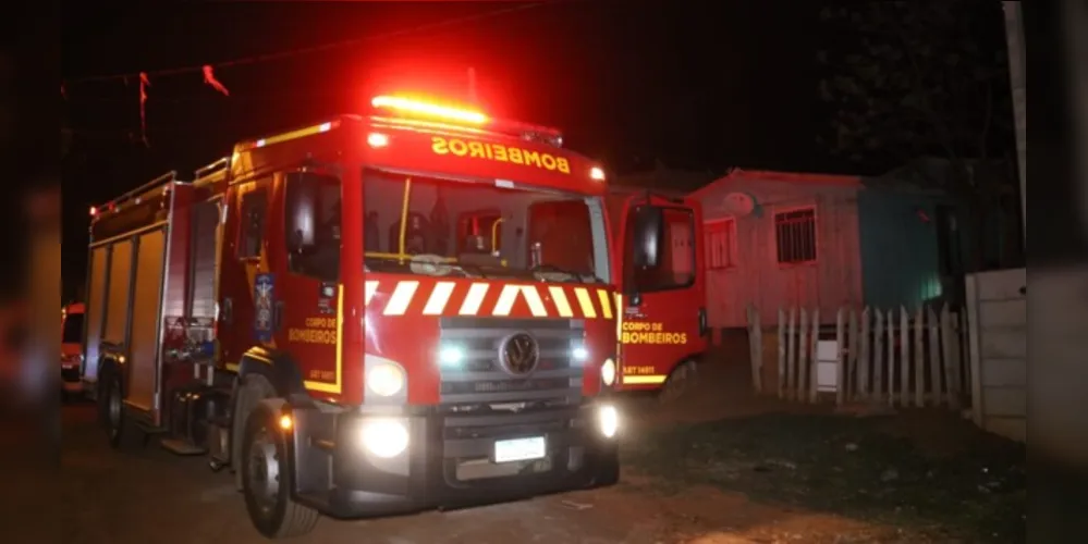 Corpos de Bombeiros foi acionado para atender a ocorrência
