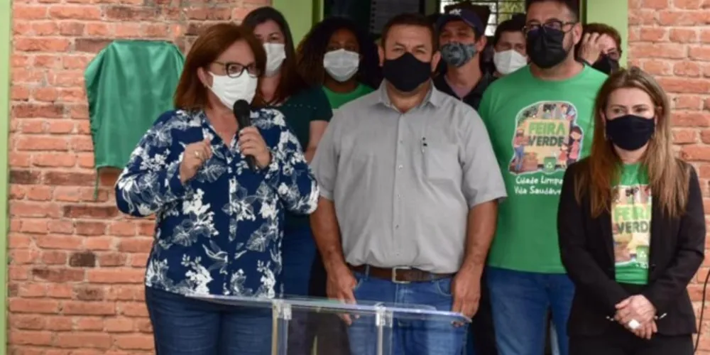 Por meio do programa 'Feira Verde', foram distribuídas 18 toneladas de hortifrutis para a população somente em 2021