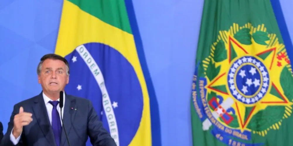 Presidente da República, Jair Messias Bolsonaro (sem partido).