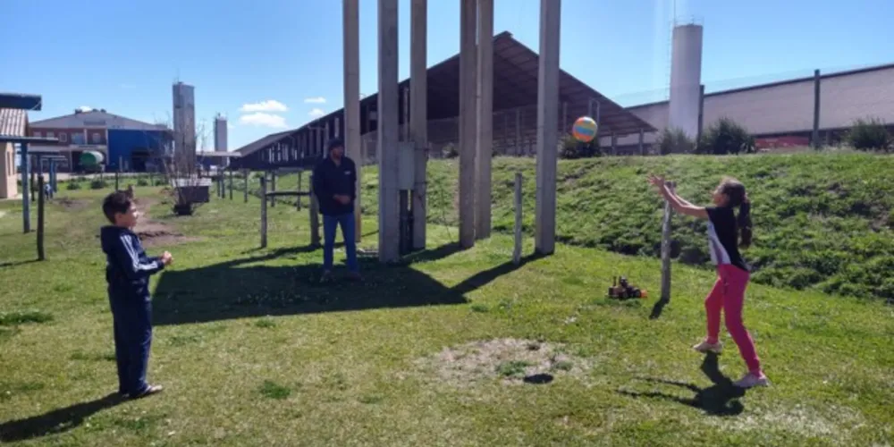 Alunos registraram várias etapas do desenvolvimento do trabalho