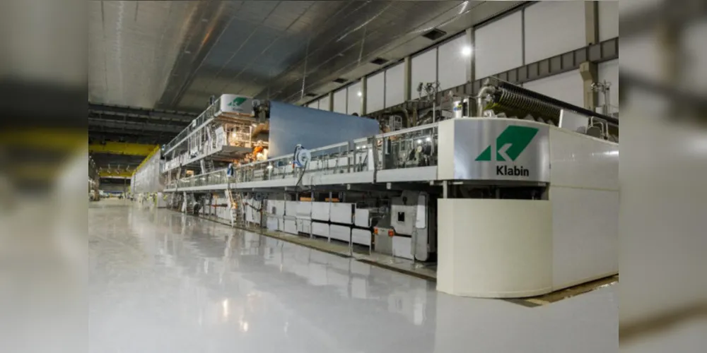 Máquina de Papel 27, já em funcionamento no complexo fabril, produzirá o Eukaliner