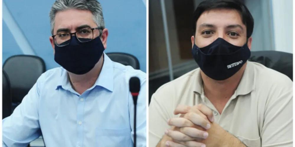 Vereadores Julio Kuller (à esquerda) e Ede Pimentel (à direita) são ou autores do projeto.