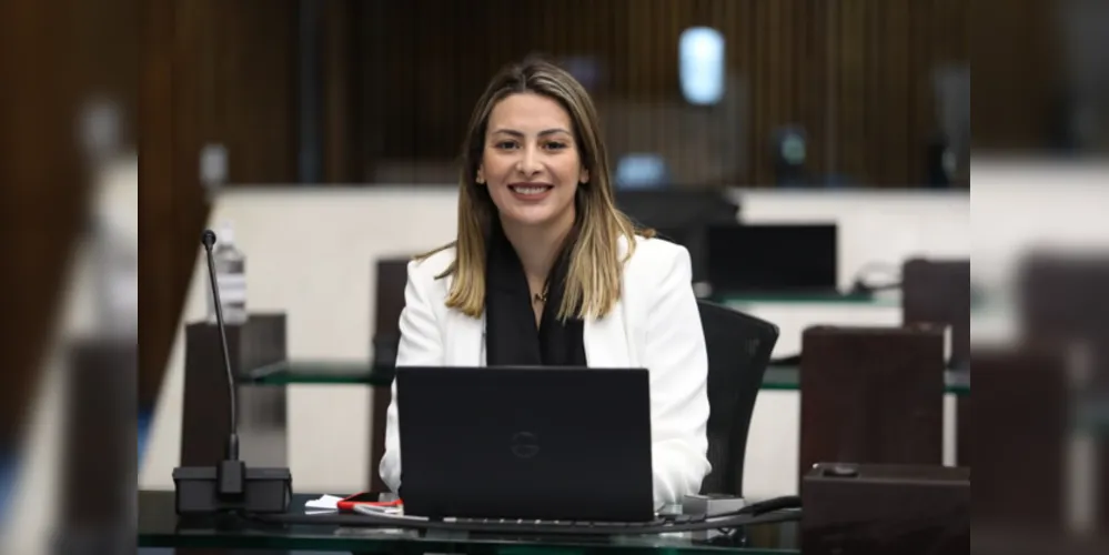 Deputada estadual do Paraná, Mabel Canto (PSC).
