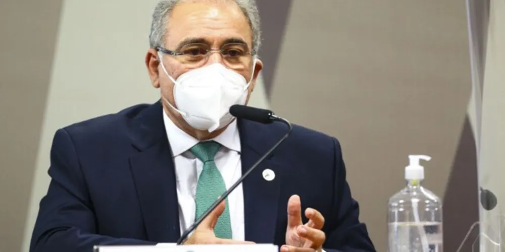 Ministro da Saúde do Brasil, Marcelo Queiroga.