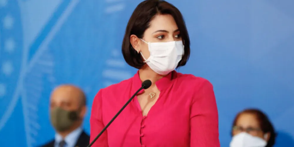 Michelle Bolsonaro, primera-dama do Brasil.