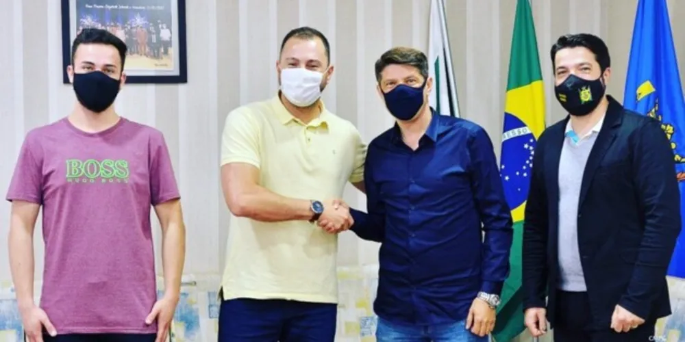 Filipe Chociai (PV), Daniel Milla (PSD), Capitão Saulo (PSD) e Leandro Bianco (Republicanos).