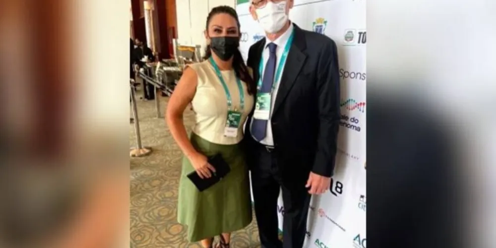 Prefeita Dayane Sovinski dialogou com o secretário Agricultura e Abastecimento do Paraná, Norberto Ortigara