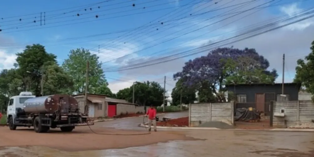 Vias importantes farão a ligação entre os residenciais Jardim Tarobá e Jardim Progresso