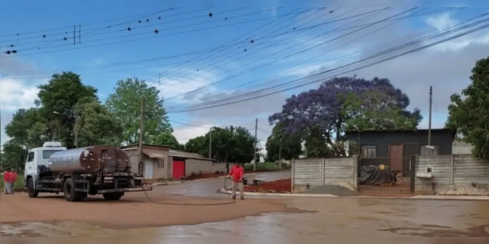 Vias importantes farão a ligação entre os residenciais Jardim Tarobá e Jardim Progresso