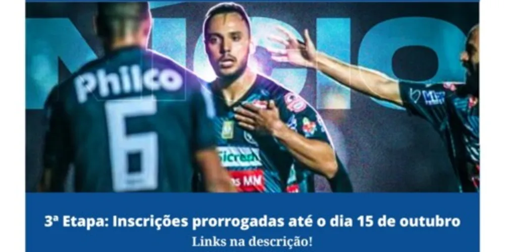 SMESP prorroga inscrições para a 3ª etapa do PES2021