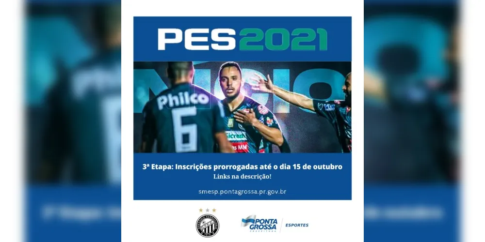 SMESP prorroga inscrições para a 3ª etapa do PES2021