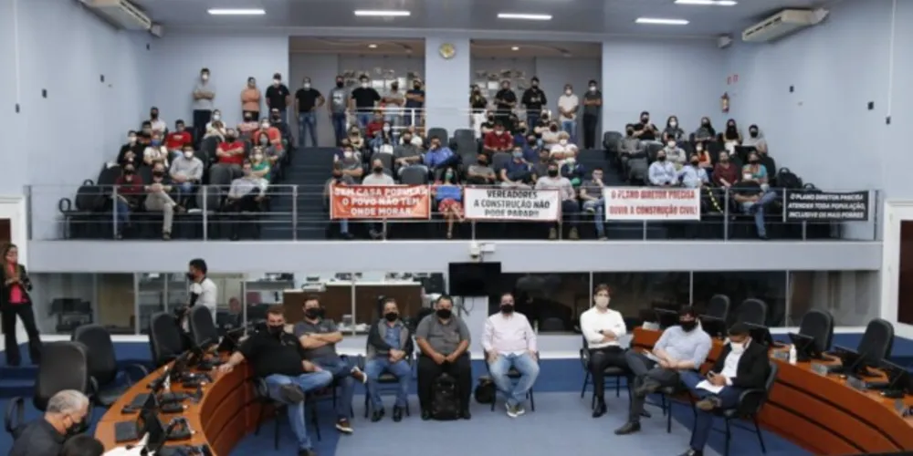 Audiência pública discutiu o 'Plano Diretor' da cidade de Ponta Grossa.