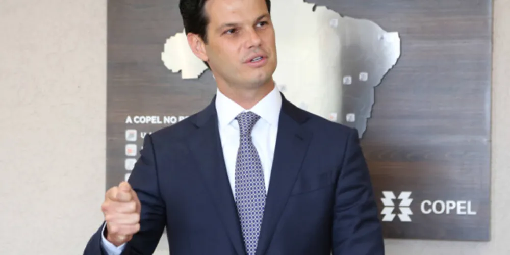 Presidente da Copel, Daniel Pimentel Slaviero.