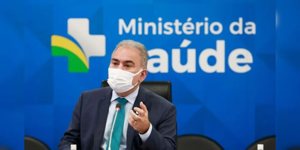 Ministro da Saúde do Brasil, Marcelo Queiroga.