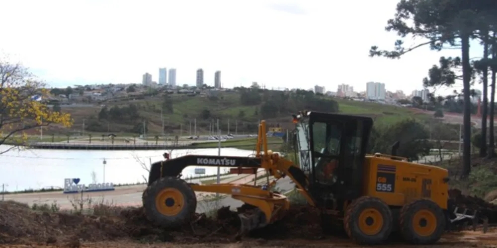 Pavimentação melhorará a vida dos moradores e o tráfego na região do Parque de Olarias.