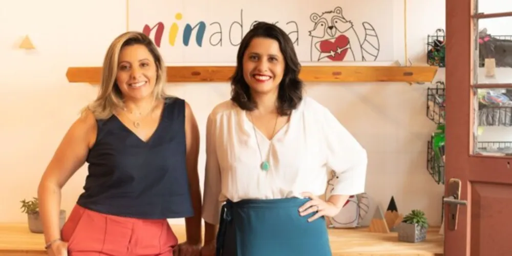 tiana Zanutto e Viviane Klimeika acabam de formatar a franquia da marca Ninadora e vão aproveitar o Salão de Franquias para oferecer a oportunidade e conhecer o mercado.