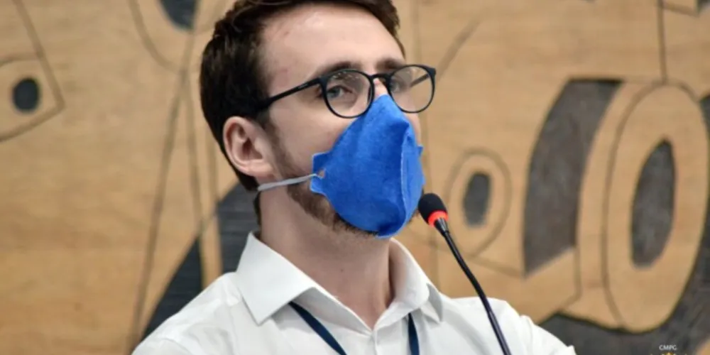 Vereador de Ponta Grossa, Geraldo Stocco Filho (PSB).