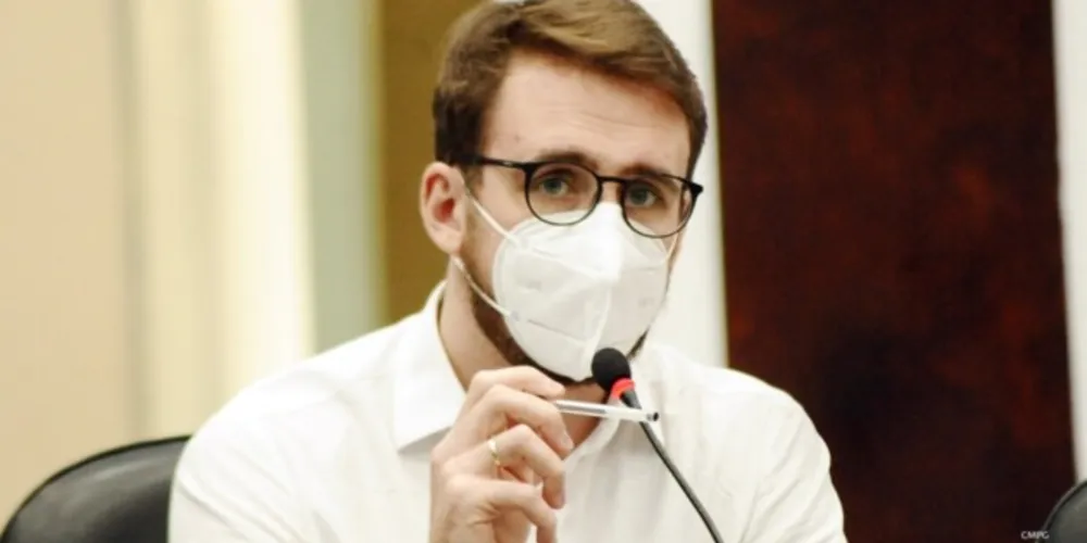 Vereador de Ponta Grossa, Geraldo Stocco Filho (PSB).