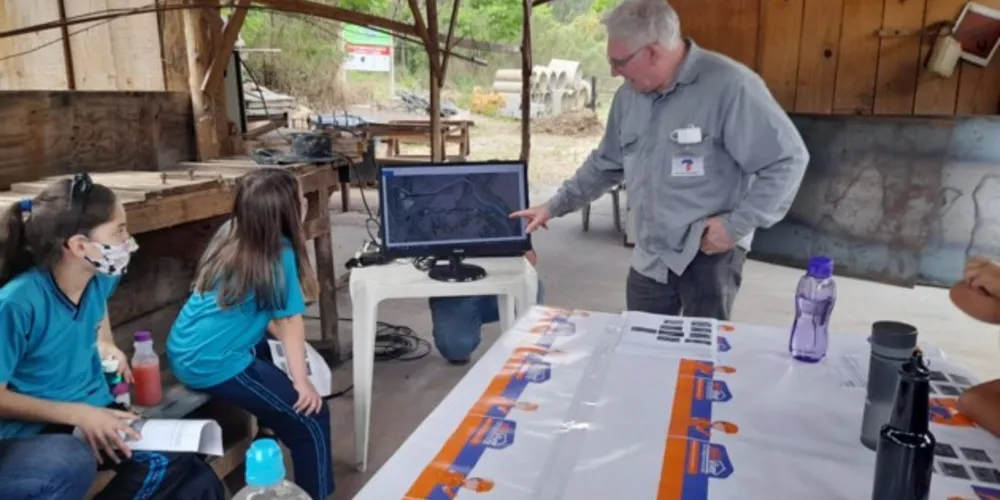 Foram vários aspectos abordados durante o passeio