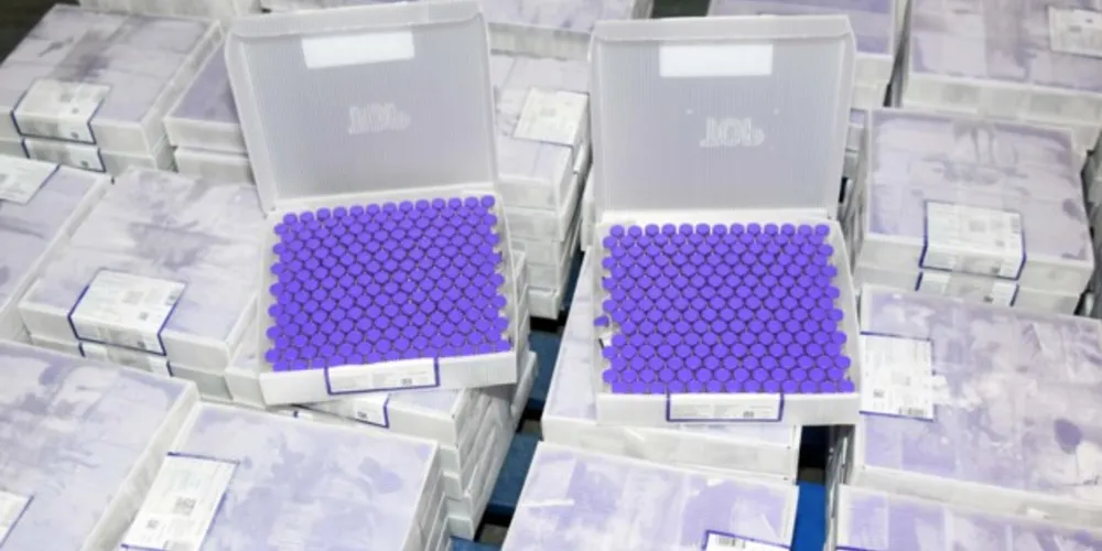 Serão 303.030 vacinas da Pfizer/BioNTech que chegarão ao Paraná.