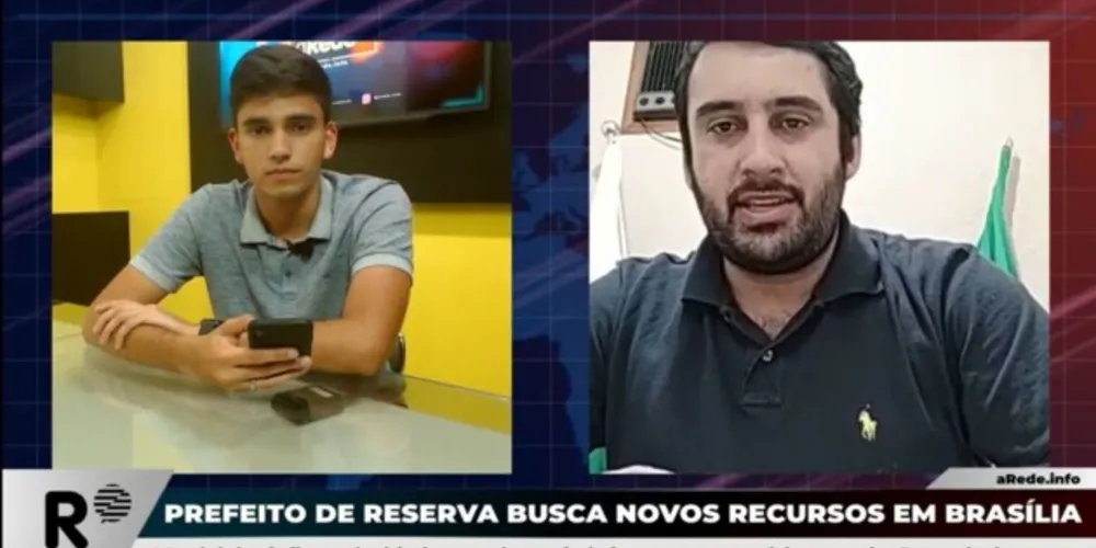 Prefeito Lucas Machado concedeu entrevista ao Jornal da Manhã e Portal aRede nesta semana
