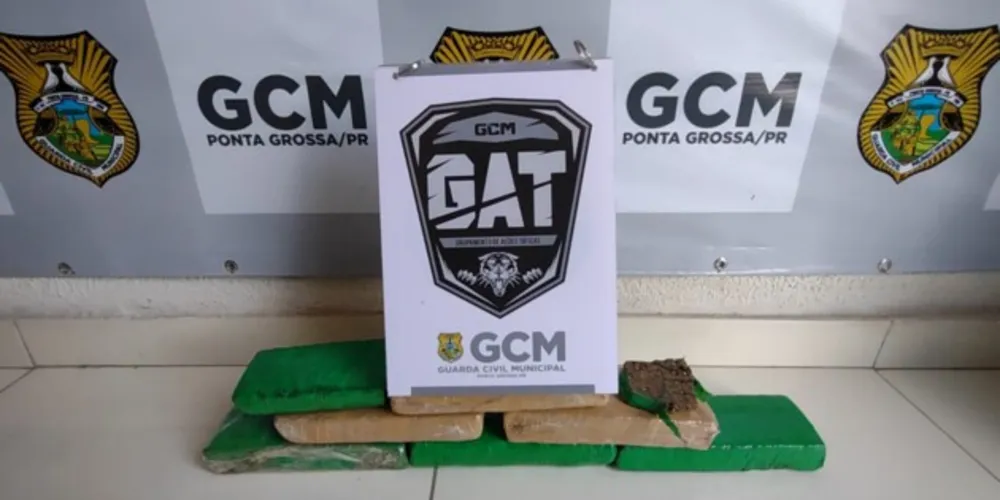 Dupla foi detida durante um patrulhamento realizado pela Guarda Municipal de Ponta Grossa