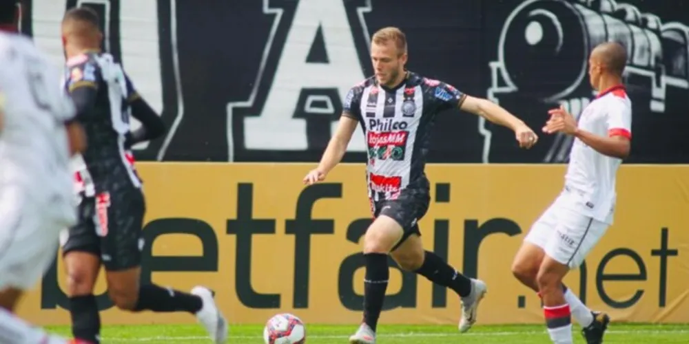 Operário perde para o Vitória por 1 a 0, pela Série B