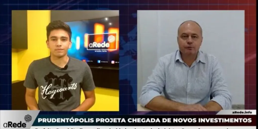 Prefeito Osnei Stadler detalhou o processo de implementação do novo parque industrial
