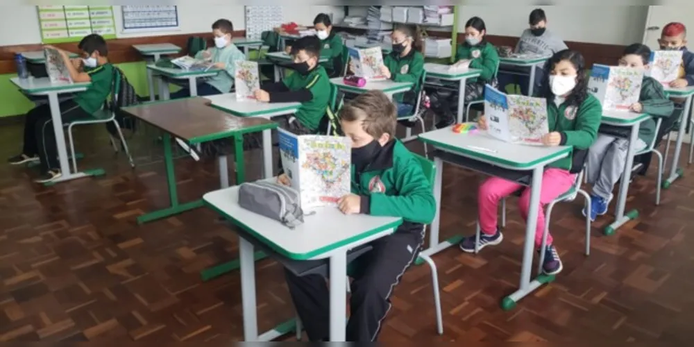 Trabalhos e materiais em sala de aula ajudaram turma a imergir nos conceitos