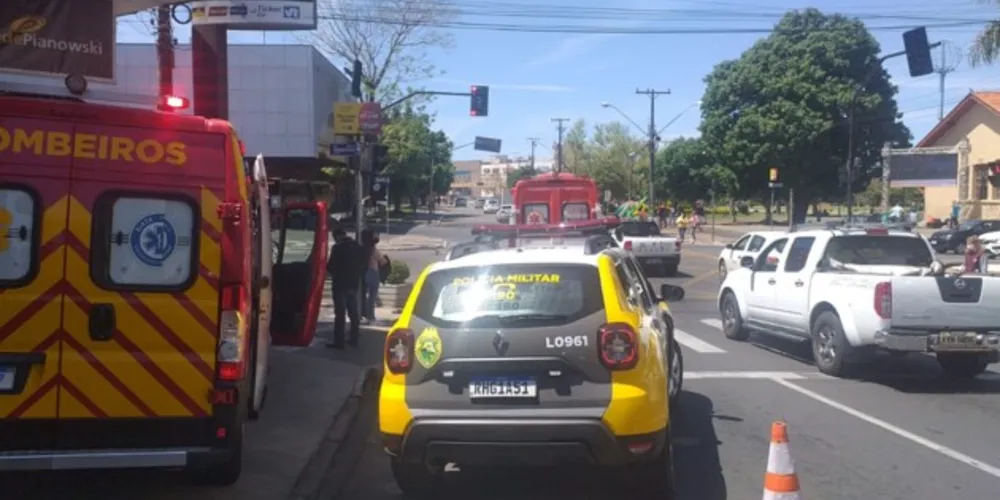 Acidente ocorreu no início da tarde desta quinta-feira (23)