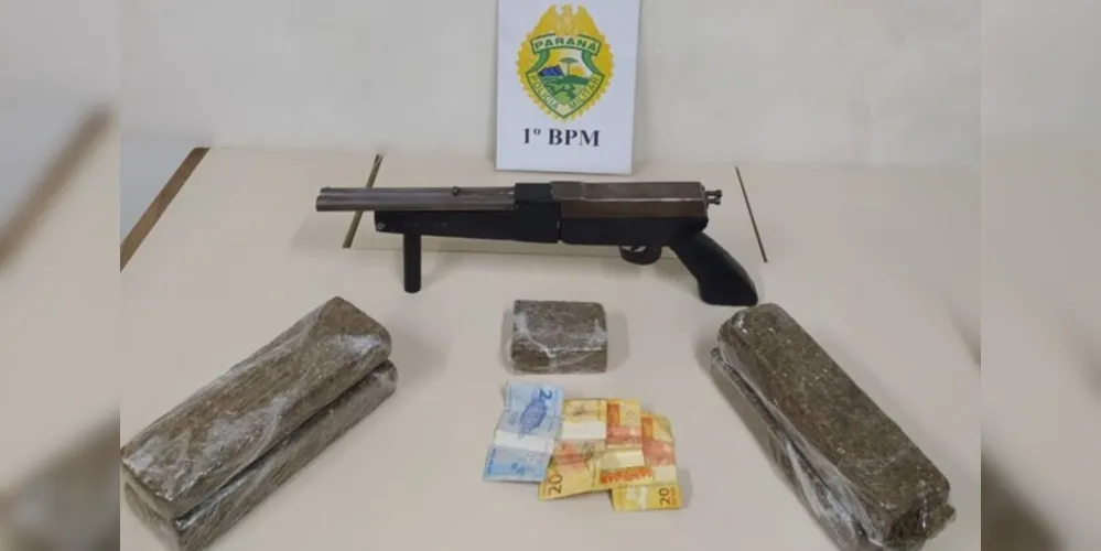 Ação ocorreu durante um patrulhamento da Polícia Militar