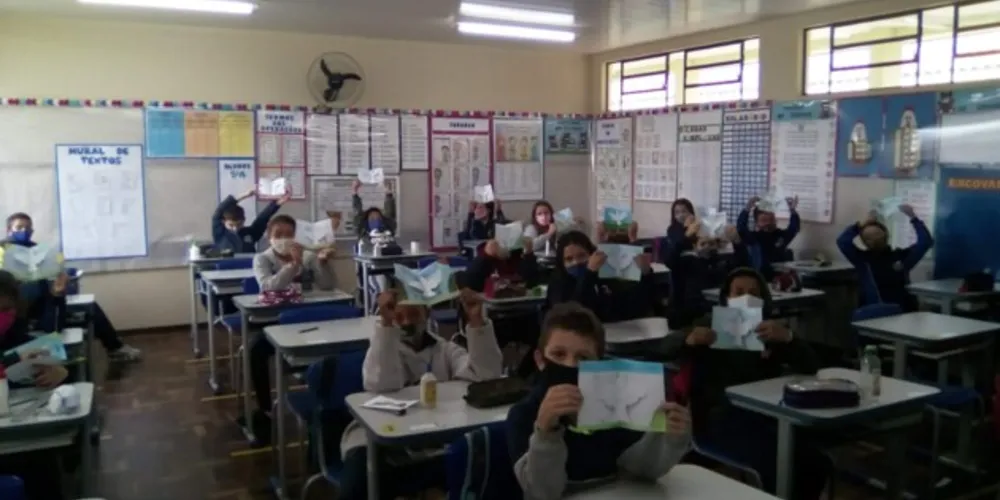 Trabalhos em sala de aula ajudaram a fixar o conteúdo