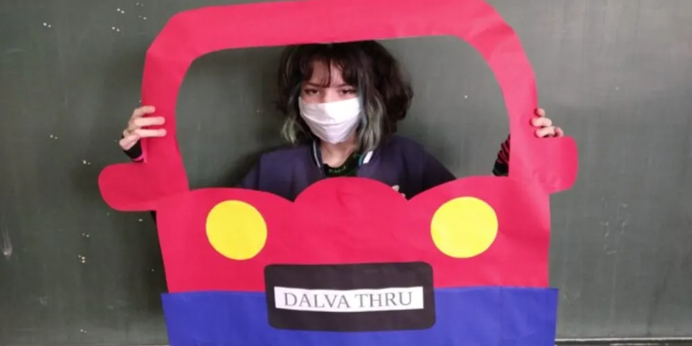 Alunos puderam, além do aprendizado, divertir-se e produzir elementos relacionados ao tema