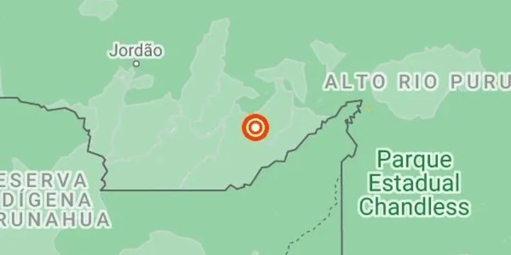 Tremor ocorreu na manhã deste sábado e foi detectado pelo Serviço Geológico dos Estados Unidos