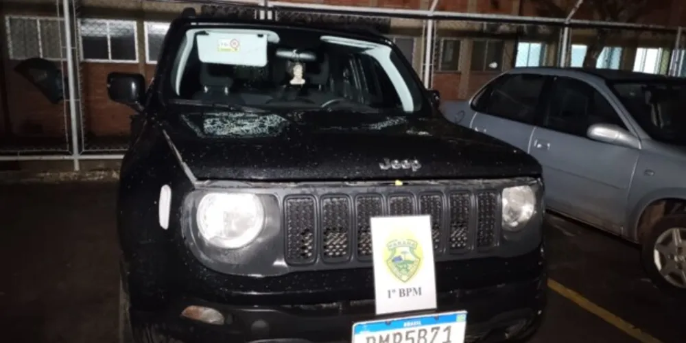 Veículo foi roubado em outro município