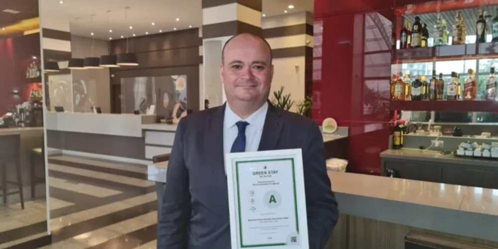 A certificação, que passa por um processo de auditoria, é um reconhecimento internacional que classifica hotéis que alcançam o ‘índice verde’.