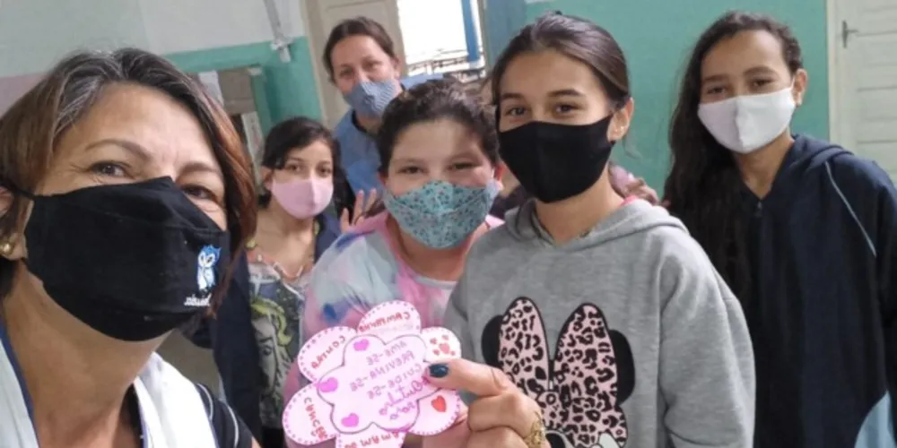 Campanha foi amplamente divulgada na instituição de ensino