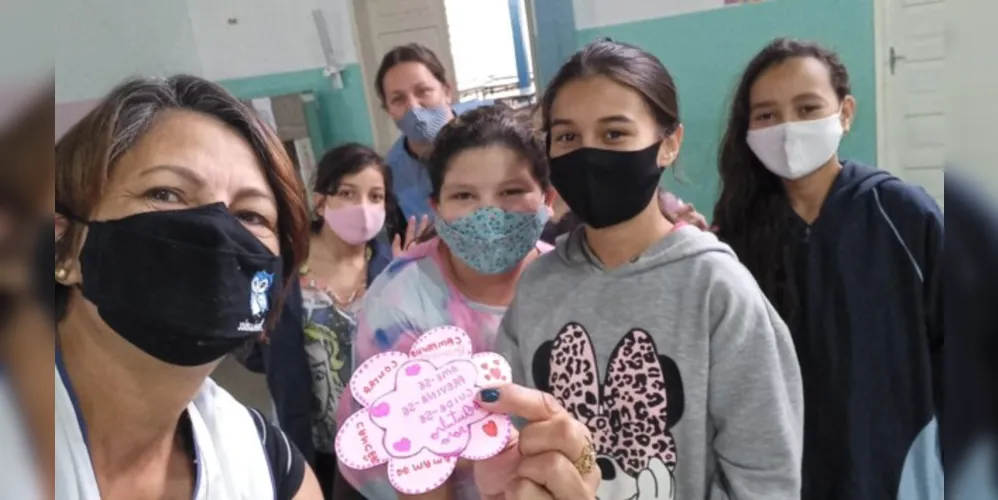 Campanha foi amplamente divulgada na instituição de ensino