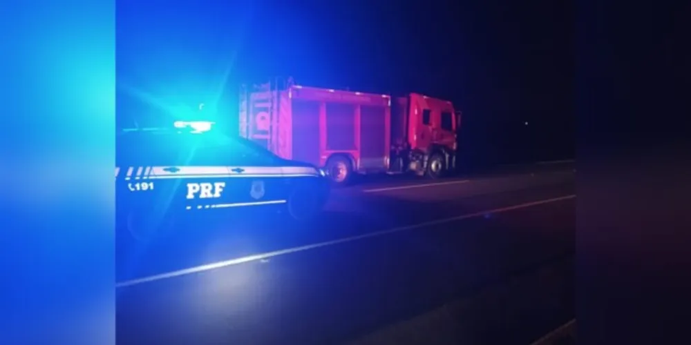 A pista permaneceu bloqueada por cerca de 4 horas