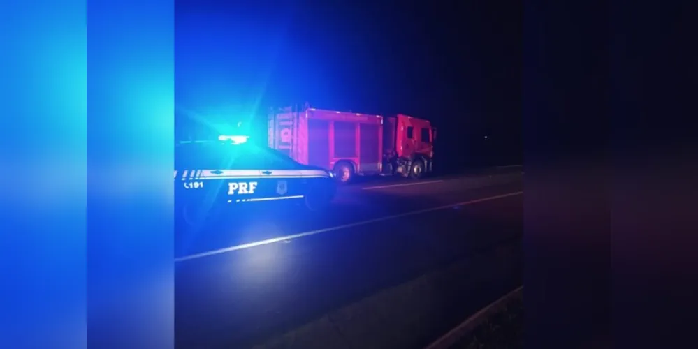 A pista permaneceu bloqueada por cerca de 4 horas