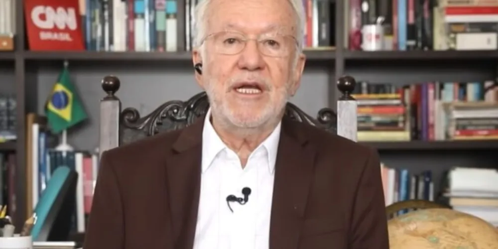 Jornalista foi desmentido ao vivo após uma fala no quadro 'Liberdade de Opinião'