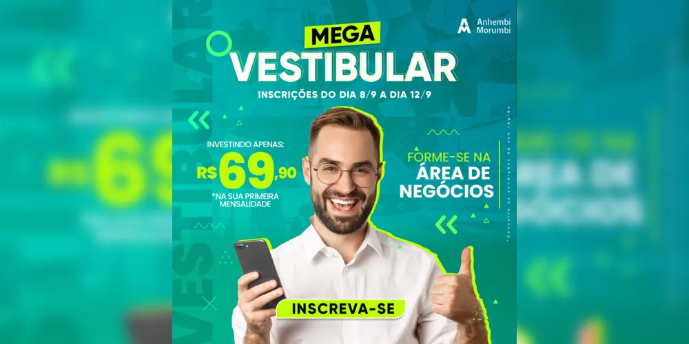 Imagem ilustrativa da imagem Universidade Anhembi Morumbi oferta bolsas de até 70% em PG