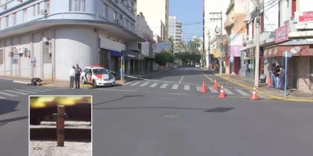 Lojas, empresas, escritórios e escolas estão fechados pela ameaça de explosões de artefatos