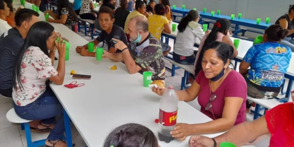 As lideranças vieram de todas as paróquias da cidade
