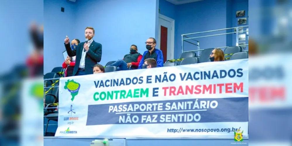 Imagem ilustrativa da imagem PG discute exigência do passaporte da vacina