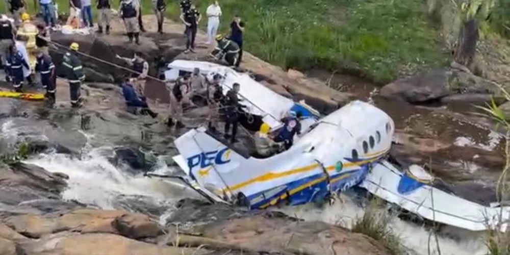 Aeronave irá para o aeroporto de Caratinga